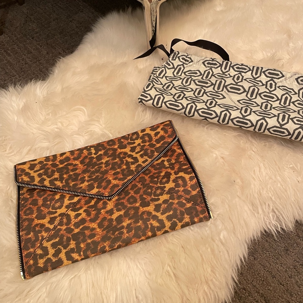 Rebecca Minkoff Leopard Clutch